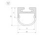 Экран Arlight SL-LINE-2011-2000 Round OPAL 019259