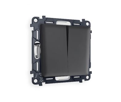 Купить Комплект механизма 2-кл выключателя Ambrella Volt Alfa MA903010 Комплект механизма 2-кл выключателя Ambrella Volt Alfa MA903010