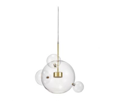 Купить Подвесной светодиодный светильник Lumina Deco Neroni LDP 6016-3+1 GD Подвесной светодиодный светильник Lumina Deco Neroni LDP 6016-3+1 GD