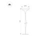Ландшафтный светильник Arlight KT-MUCENA-BOLL-C-H540-4W Warm3000 (WH, 100 deg, 24V) 056055