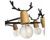 Люстра на штанге Loft IT Sven 10024/8 Black