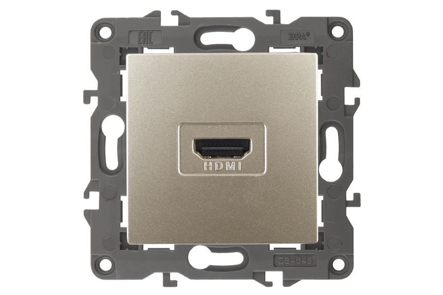 Розетка HDMI Эра 14-3114-04 Б0034335
