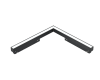 Трековый магнитный светильник iLedex Vision 4822-013-L320-16W-110DG-3000K-BK