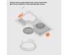 Встраиваемый светильник Crystal Lux CLT 068C2 WH