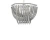 Подвесная люстра Lumina Deco Boscone LDP 7044-550 CHR+GY
