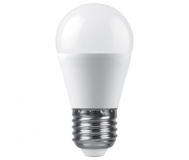 Купить Лампа светодиодная Saffit SBG4520 шар матовый E27 20W 230V 6400K 55278 Лампа светодиодная Saffit SBG4520 шар матовый E27 20W 230V 6400K 55278