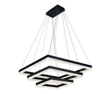 Купить Подвесной светодиодный светильник iLedex Twins D0319-3 (400X600X800) BK Подвесной светодиодный светильник iLedex Twins D0319-3 (400X600X800) BK