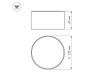 Накладной светильник Arlight SP-RONDO-120B-12W Day White 022236