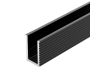 Алюминиевый профиль Arlight SL-MINI-6-H9-2000 ANOD BLACK 044082