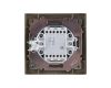 Выключатель двухклавишный на 2 направления Лама TDM Electric SQ1815-0707
