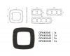 Рамка двухместная Ambrella Volt Coint OF640542
