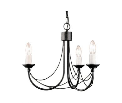 Купить Подвесная люстра Elstead Lighting Carisbrooke CB3-BLACK Подвесная люстра Elstead Lighting Carisbrooke CB3-BLACK