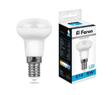 Купить Лампа светодиодная Feron E14 5W 6400K Груша Матовая LB-439 25518 Лампа светодиодная Feron E14 5W 6400K Груша Матовая LB-439 25518