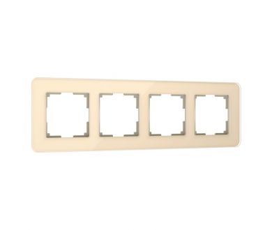 Купить Рамка Werkel Elite на 4 поста айвори W0042443 4690389180811 Рамка Werkel Elite на 4 поста айвори W0042443 4690389180811