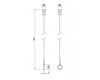Держатель трека Arlight ART-APRIORI-HOLDER-HANG-TUBE-L1500 (TN) 049320