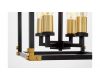 Подвесная люстра Lumina Deco Waldorf LDP 1140-4 BK+MD