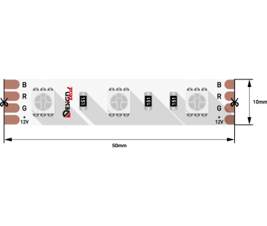 Купить Светодиодная лента DesignLed DSG560-12-RGB-33 000603 Светодиодная лента DesignLed DSG560-12-RGB-33 000603