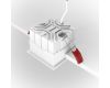 Встраиваемый светильник Maytoni Technical Alfa LED DL043-01-15W3K-SQ-WB