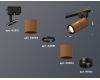 Трековый однофазный светильник Ambrella Light Track System XT6304001 (A2521, C6304, A2061, C6304, N6121)