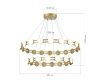 Подвесная люстра ST Luce Monro SL6610.203.36