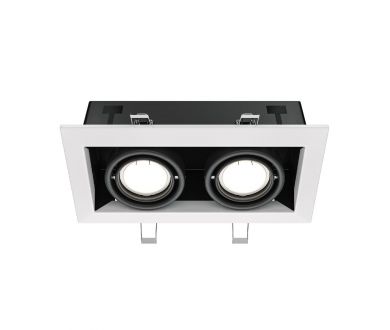 Купить Встраиваемый светильник Maytoni Metal DL008-2-02-W Встраиваемый светильник Maytoni Metal DL008-2-02-W