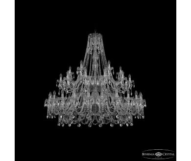 Купить Подвесная люстра Bohemia Ivele Crystal 1411/24+12+6/530/2d Ni Подвесная люстра Bohemia Ivele Crystal 1411/24+12+6/530/2d Ni