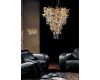Подвесная люстра Crystal Lux Romeo SP10 Gold D600