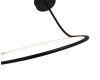 Подвесная люстра Italline IT013-6025 black 3000K