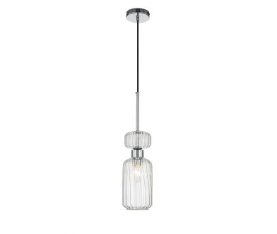 Купить Подвесной светильник Escada Gloss 1141/1S Chrome/Clear Подвесной светильник Escada Gloss 1141/1S Chrome/Clear