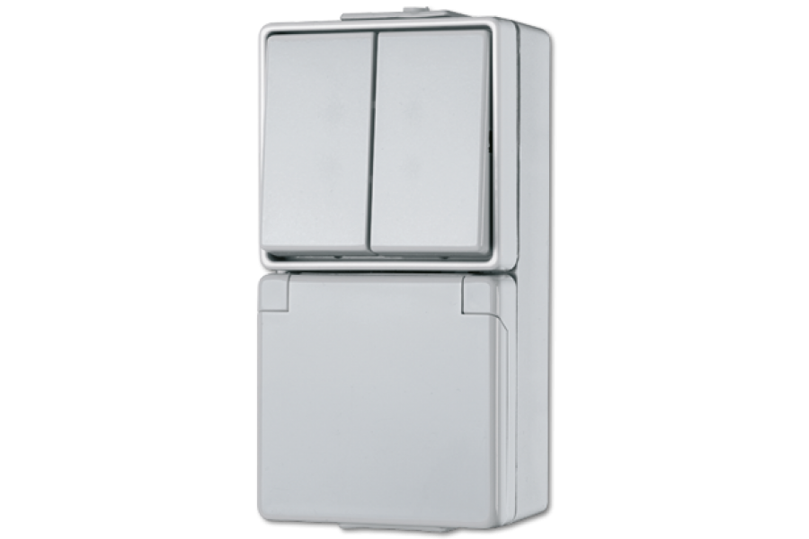 Розетка штепсельная Schuko Jung 675W
