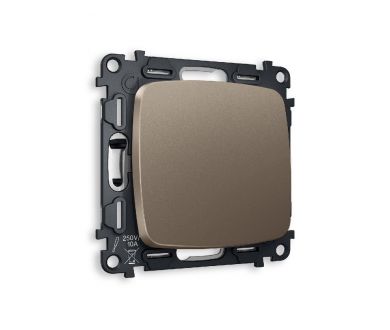 Купить Комплект механизма 1-кл проходного выключателя Ambrella Volt Omega MO631020 Комплект механизма 1-кл проходного выключателя Ambrella Volt Omega MO631020