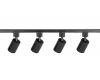 Трековый однофазный светильник (4 шт.) Эра TR70-SET4-GU10-BK Б0063956