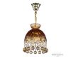 Подвесной светильник Bohemia Ivele Crystal 5478/22 G Amber/M-1G Balls K721