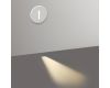 Подсветка для лестниц и ступеней Odeon Light Gips 7081/3WL