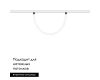 Трековый магнитный светильник Arlight MAG-ORIENT-TUBE-ELASTIC-2620-R30-L1000-14W Day4000 (BK, 360 deg, 48V) 041643