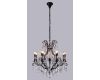 Подвесная люстра Crystal Lux Magnifico SP13 Black/Transparent