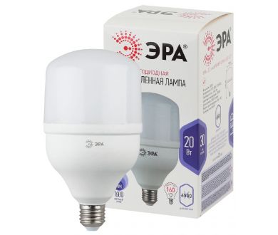 Купить Лампа светодиодная Эра E27 20W 6500K LED POWER T80-20W-6500-E27 Б0027011 Лампа светодиодная Эра E27 20W 6500K LED POWER T80-20W-6500-E27 Б0027011