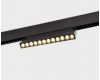 Трековый магнитный светильник Italline Atom IT012-5023 black 3000K