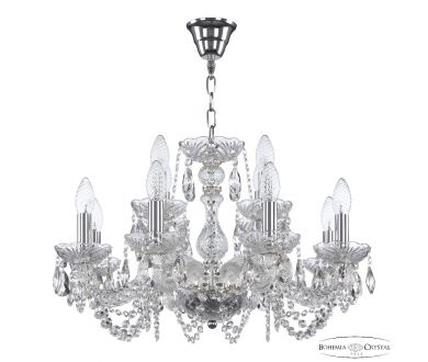 Купить Подвесная люстра Bohemia Ivele Crystal 119/8+4/200 Ni Подвесная люстра Bohemia Ivele Crystal 119/8+4/200 Ni