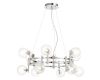 Подвесная люстра Crystal Lux LUXURY SP12 CHROME