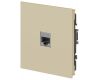 Розетка Эра Arktik 16-3107-04 информационная RJ45 шампань Б0070477