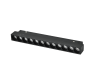 Трековый магнитный светильник iLedex Vision 4822-002-L235-12W-38DG-3000K-BK