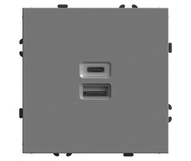 Купить Розетка 2-местная USB + Type C Stekker Эмили RST10-5115-10 49957 Розетка 2-местная USB + Type C Stekker Эмили RST10-5115-10 49957