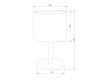 Настольная лампа TK Lighting 5217 Deva White
