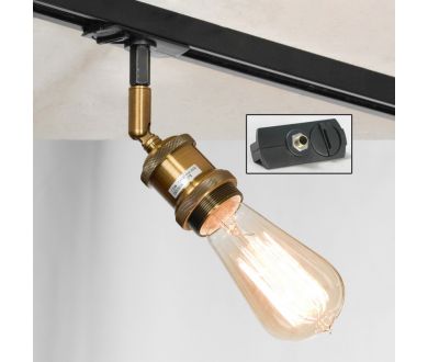 Купить Трековый светильник однофазный Lussole LOFT Track Lights LSP-9320-TAB Трековый светильник однофазный Lussole LOFT Track Lights LSP-9320-TAB