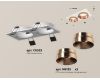Встраиваемый светильник Ambrella Light Techno Spot XC6525025 (C6525, N6135)