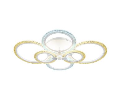 Купить Потолочная светодиодная люстра Ambrella Light Acrylica Original FA4065 Потолочная светодиодная люстра Ambrella Light Acrylica Original FA4065
