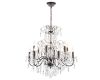 Подвесная люстра Crystal Lux ODELIS SP12 BROWN