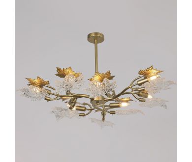 Купить Люстра на штанге Illumico IL0509-9P-79 CPG AUTUMN Люстра на штанге Illumico IL0509-9P-79 CPG AUTUMN