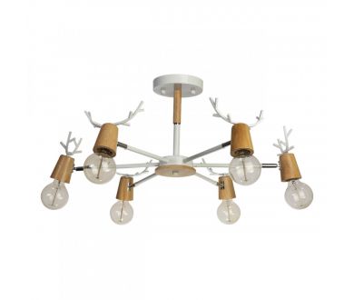 Купить Люстра на штанге Loft IT Sven 10024/6 White Люстра на штанге Loft IT Sven 10024/6 White